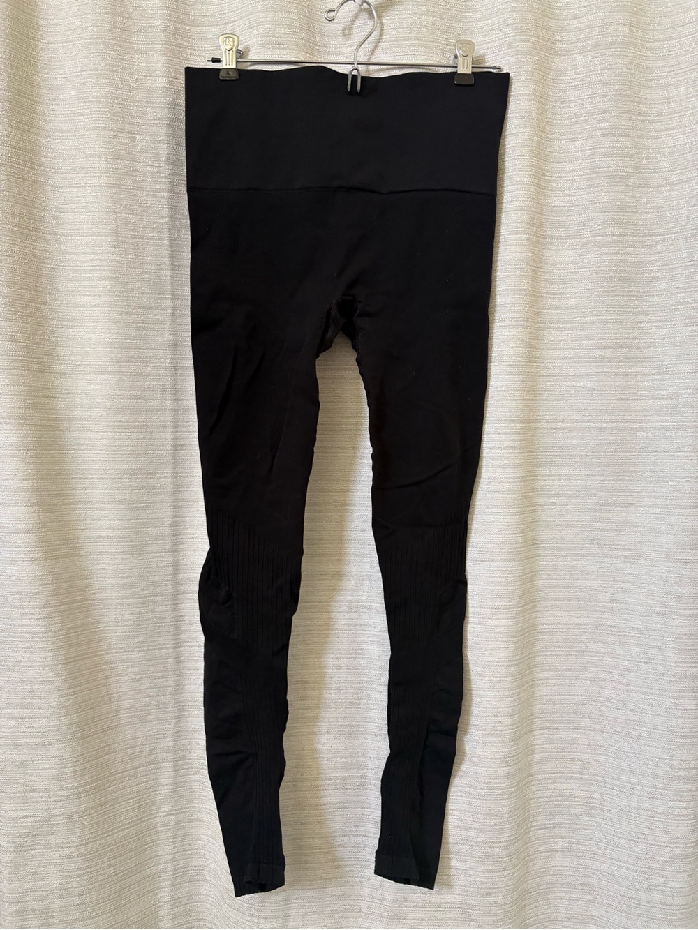 BLANQI Black Postpartum Textured Leggings Size Small